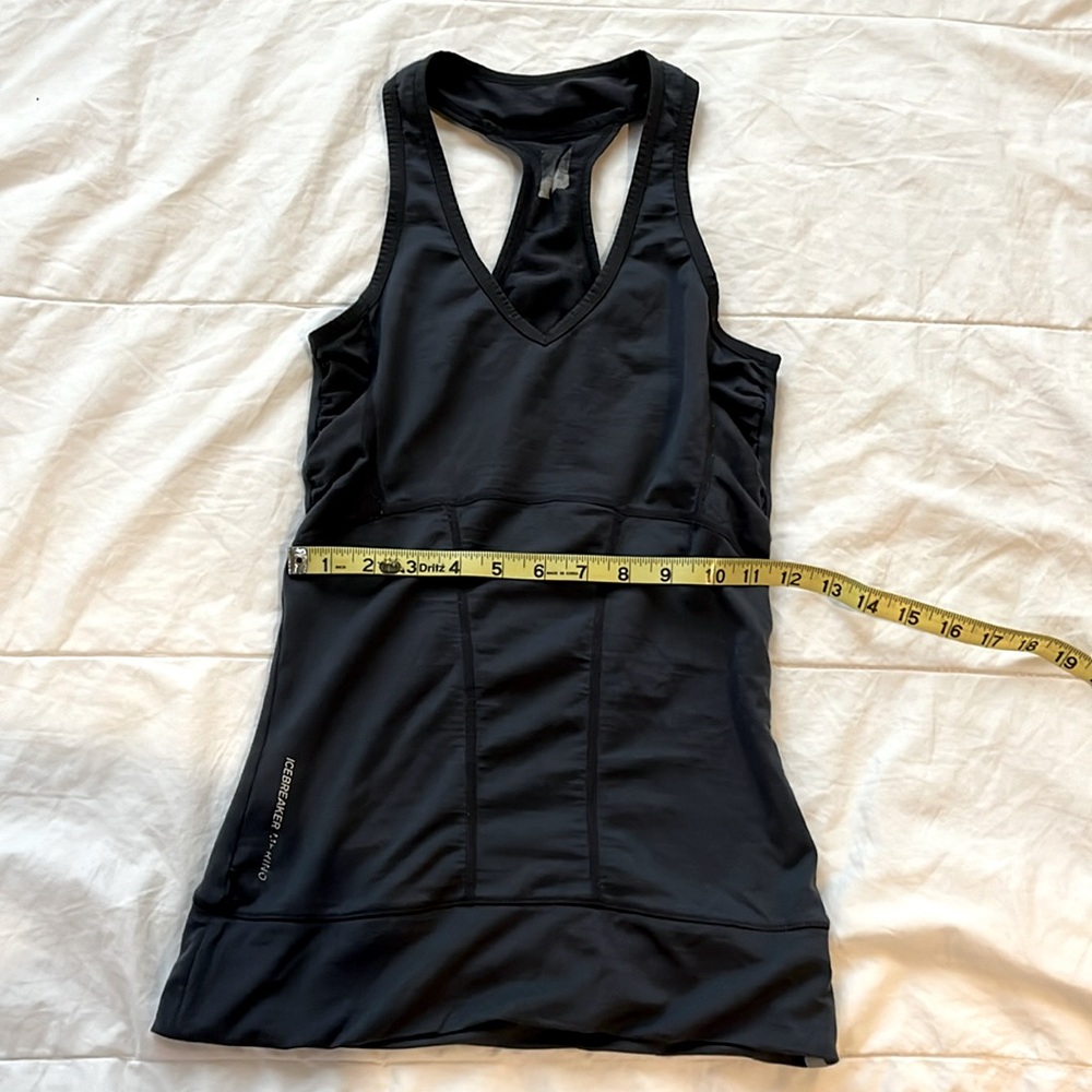 Icebreaker tank top running cycling